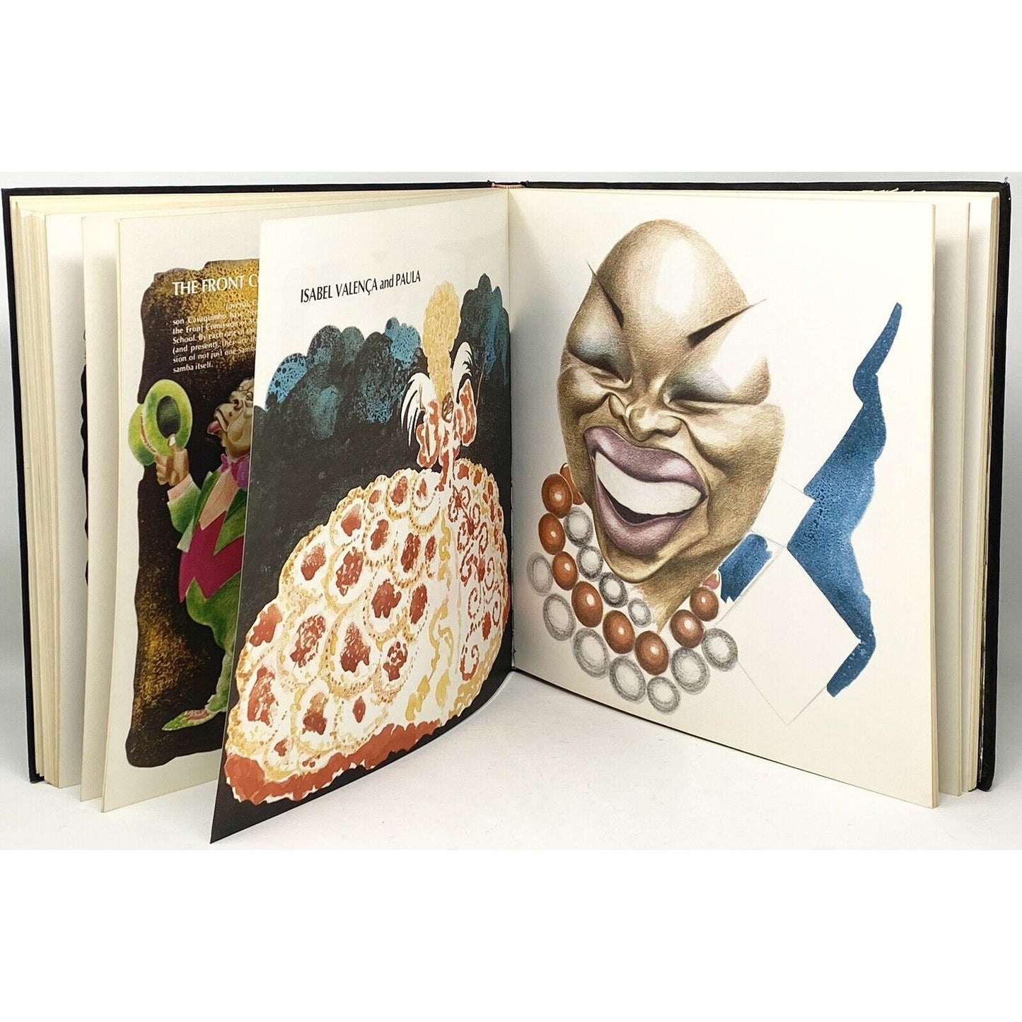 Vintage 1981 Lan's Samba Schools Today's the Day! Hardcover Book, Haroldo Acosta