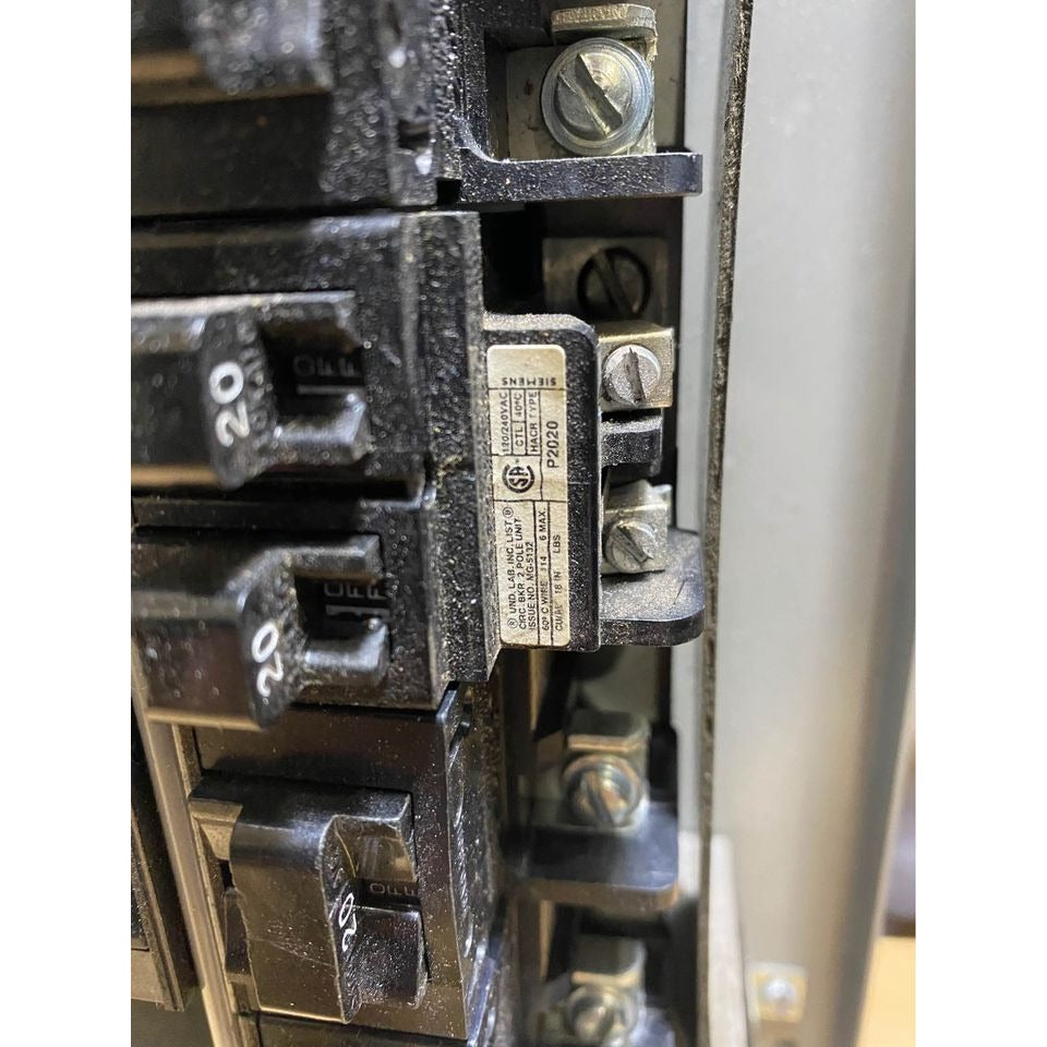 Pushmatic Electri Center Circuit Breaker Panel Bus Bar P260, P250, P2020, P230, P120