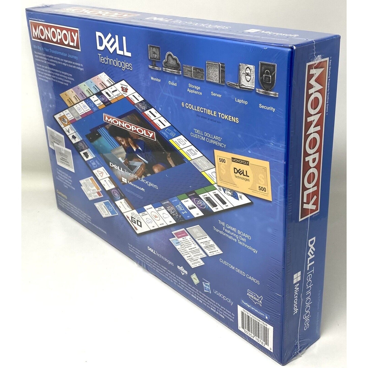 NEW SEALED Monopoly Dell Technologies Microsoft Board Game