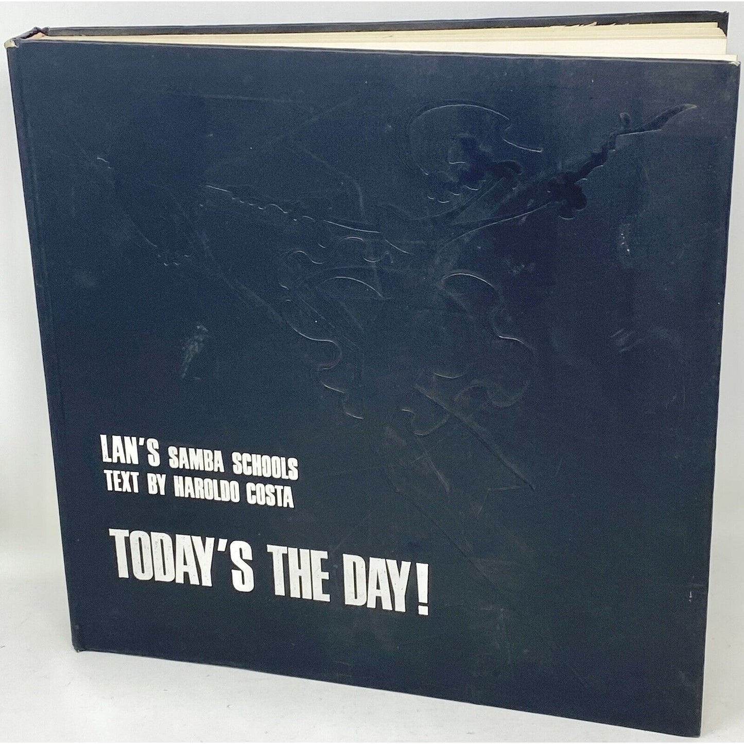 Vintage 1981 Lan's Samba Schools Today's the Day! Hardcover Book, Haroldo Acosta