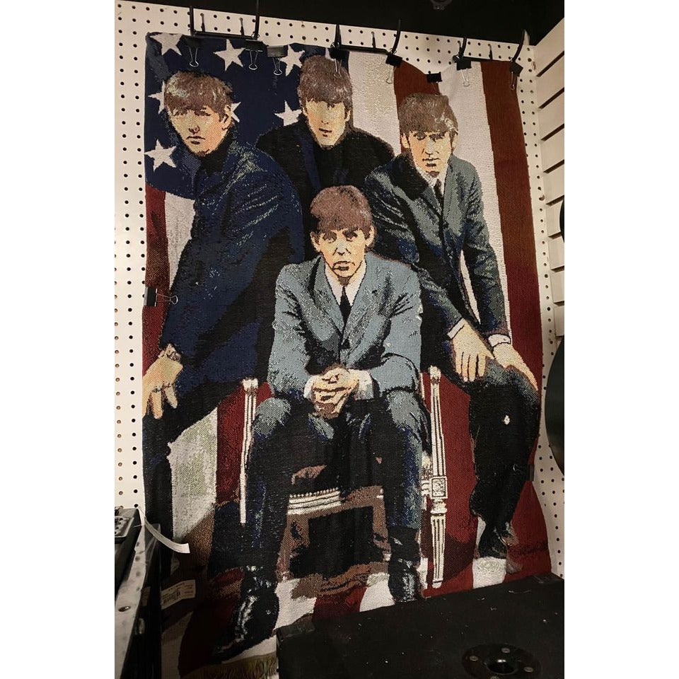 Vintage The Beatles Throw Blanket - 53×65