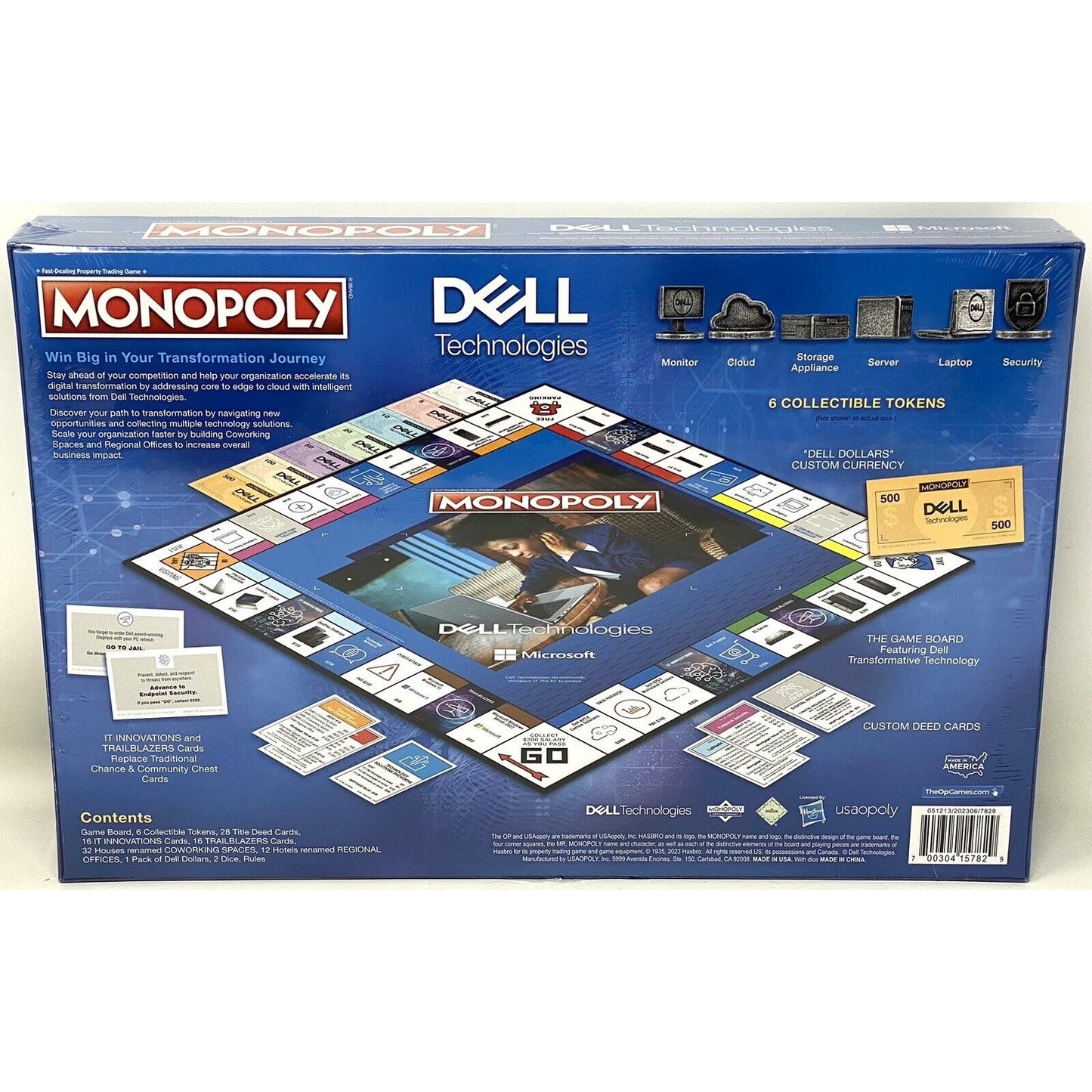 NEW SEALED Monopoly Dell Technologies Microsoft Board Game