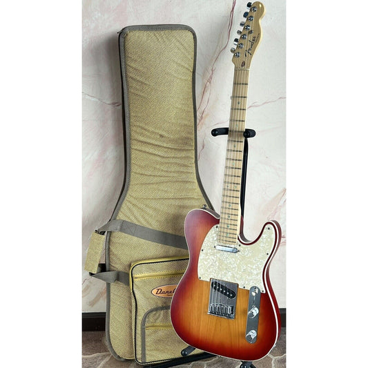 2006 Fender American Telecaster Deluxe Cherry Sunburst Electric Guitar