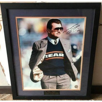 Chicago Bears Mike Ditka Autographed Photo