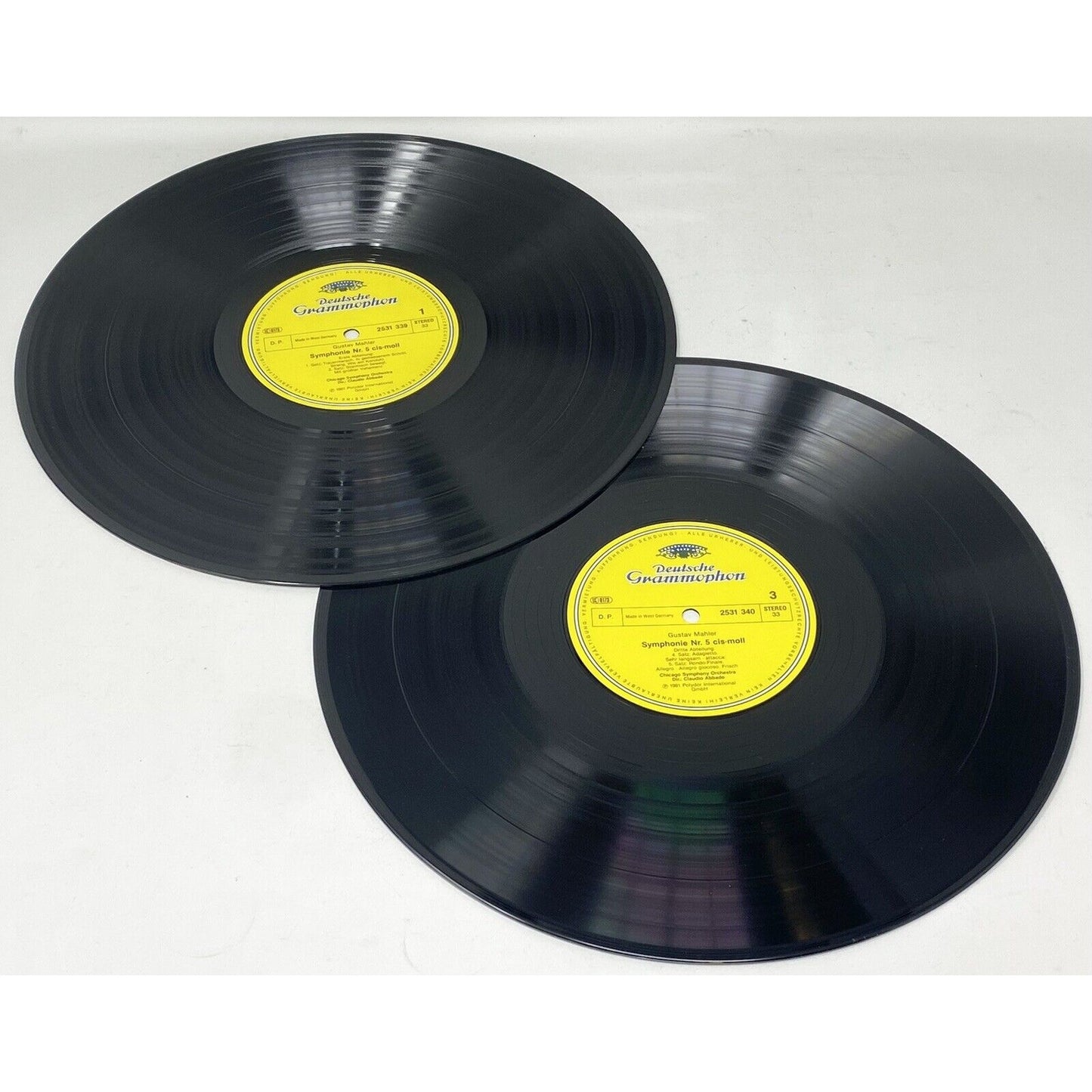 Gustav Mahler Chicago Symphony No. 5 / Rückert-Lieder Vinyl 12" x2 LP