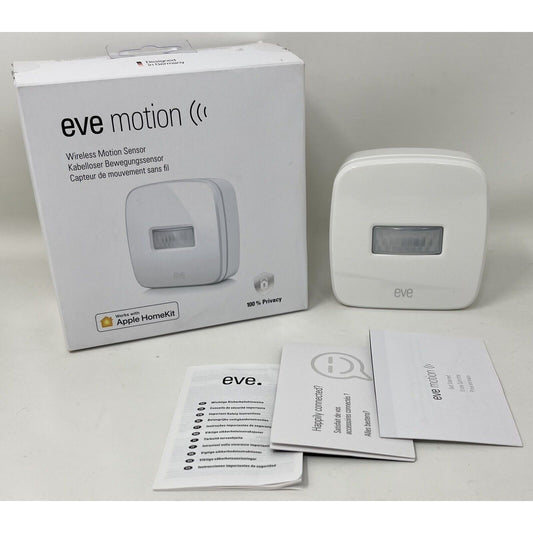 Eve Motion Wireless Motion Sensor for Apple HomeKit