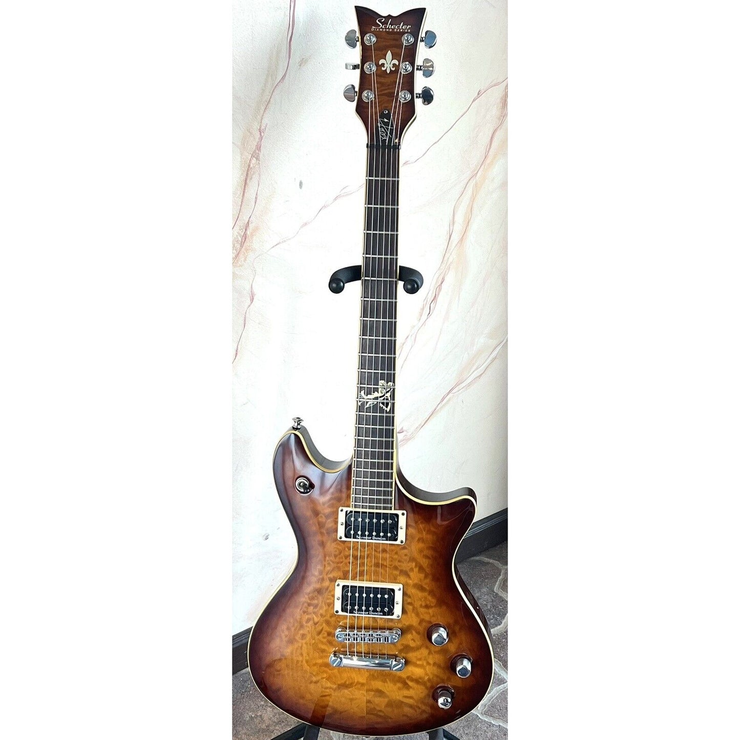 2007 Papa Roach Jerry Horton Signature Schecter Tempest Electric Guitar
