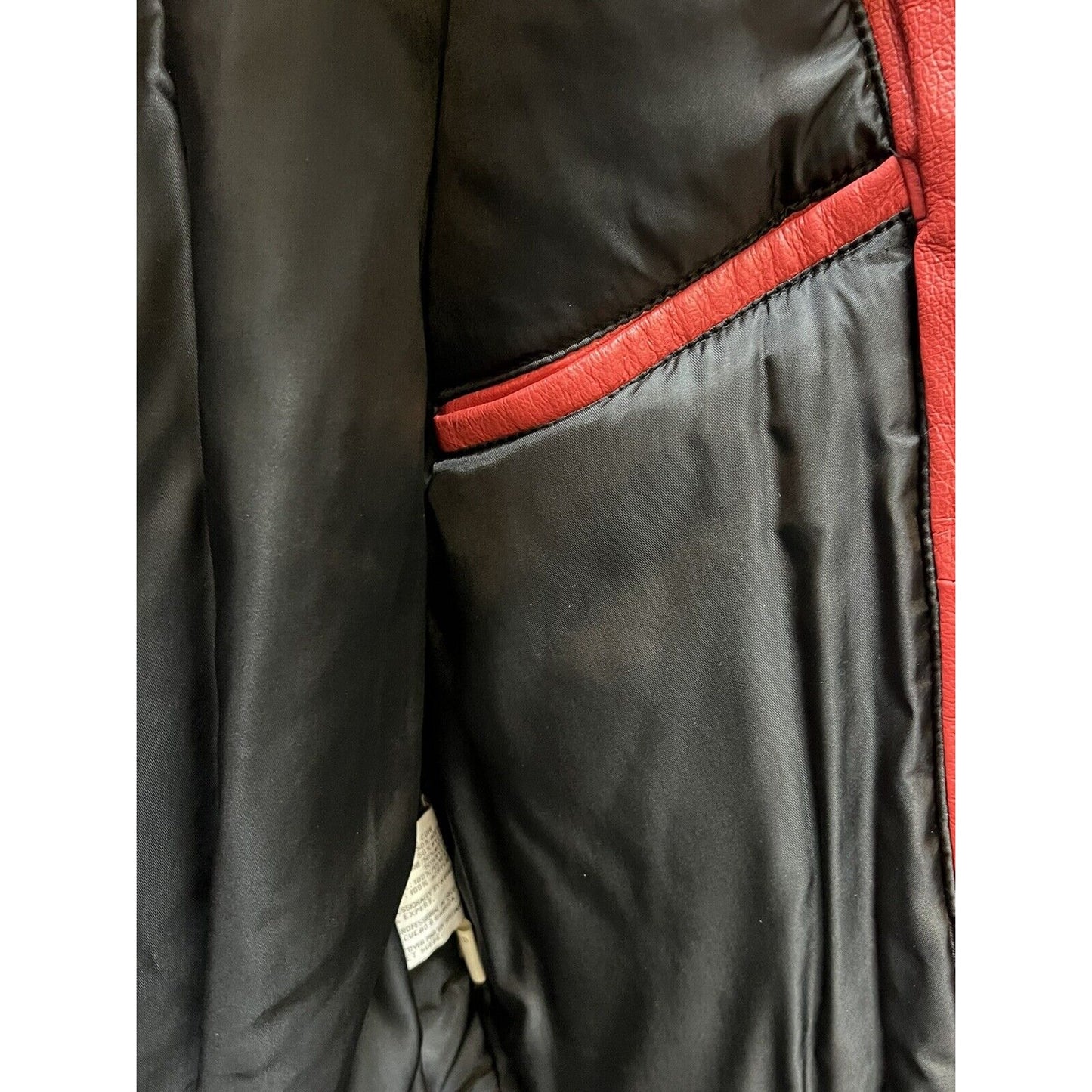 READ - Vintage 90's Jeff Hamilton NBA Chicago Bulls Leather Jacket - Large