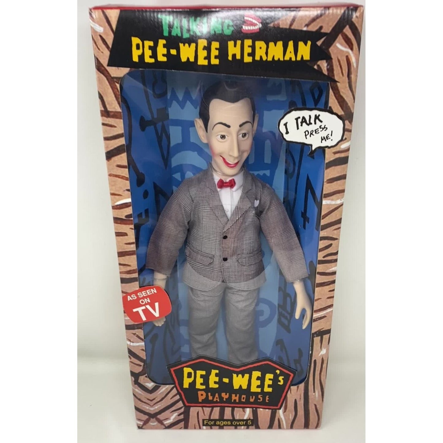 BRAND NEW Vintage Pee-Wee Herman Talking 18" Doll - Herman World