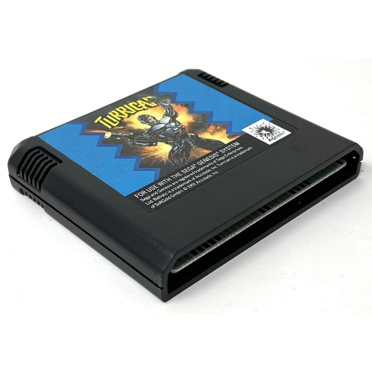 Sega Genesis Turrican Video Game Complete