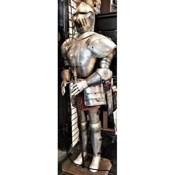 Vintage Italian-Made Petite Decorative Suit of Armor