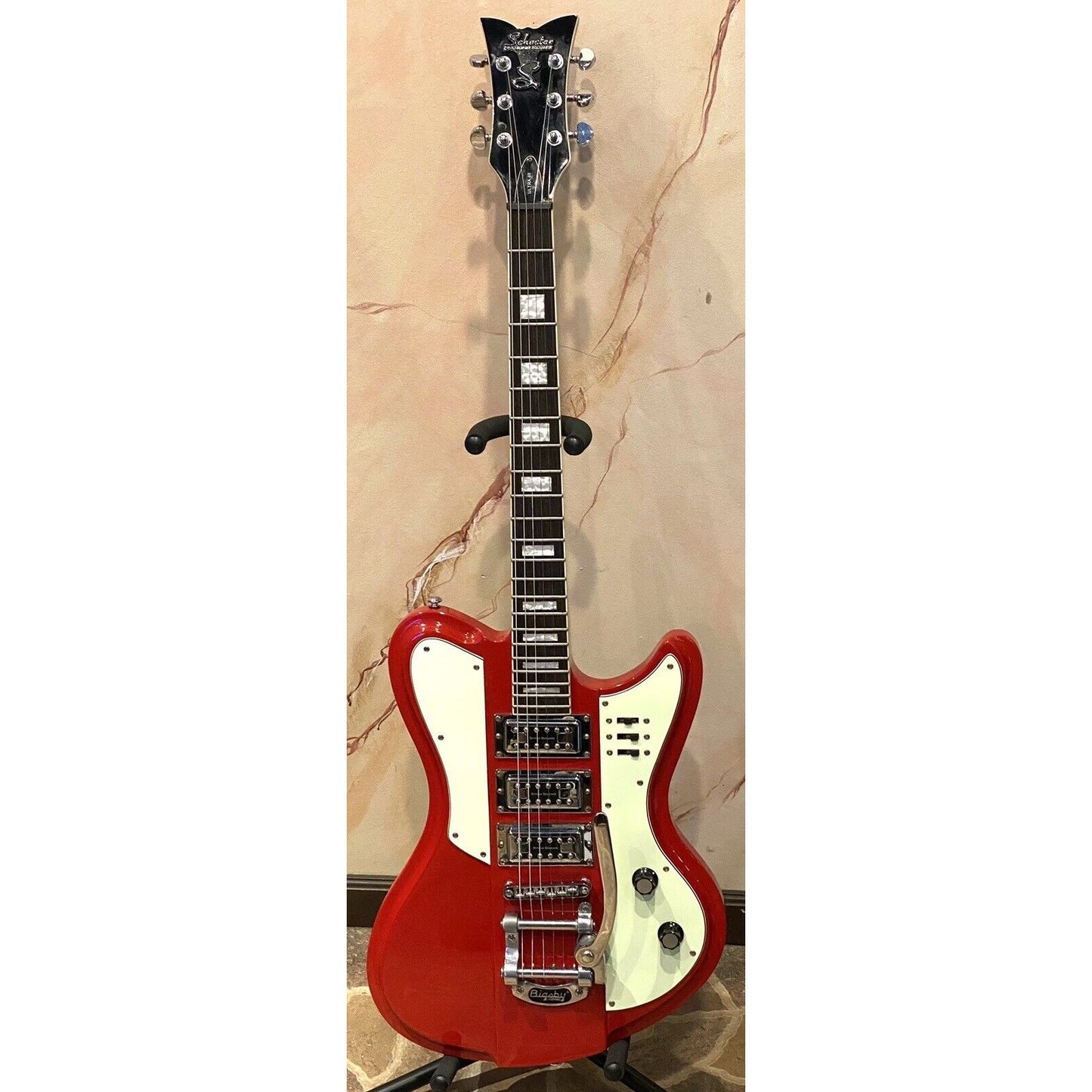 Schecter Guitar Research Diamond Series Ultra III Red Electric Guitar