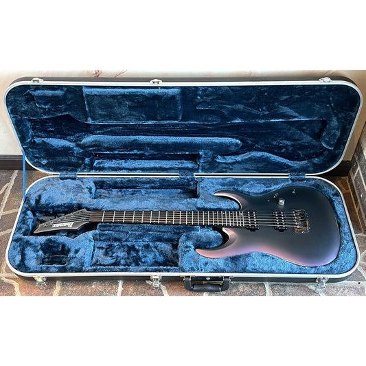 RARE 2019 Ibanez RGAR61AL Axion RGA Electric Guitar - Black Aurora Burst Flat
