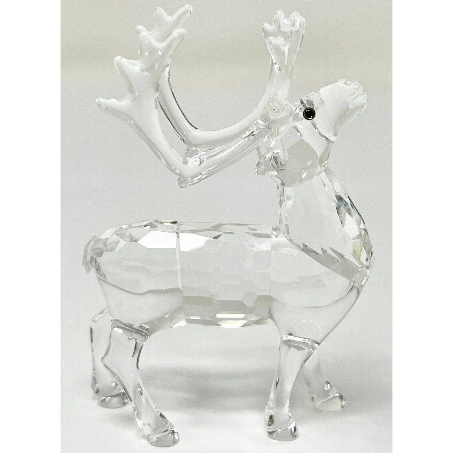 Retired 2005 Swarovski 214821 Reindeer Crystal Figurine