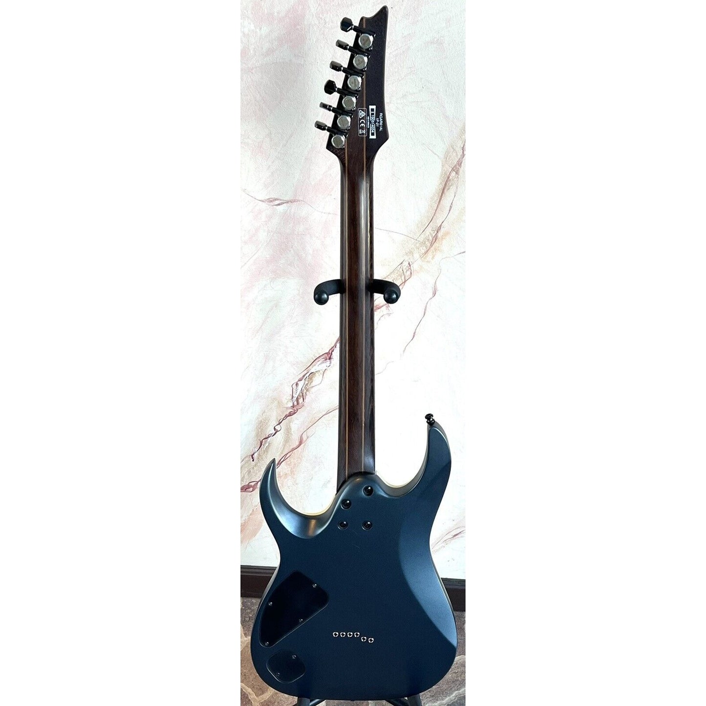 RARE 2019 Ibanez RGAR61AL Axion RGA Electric Guitar - Black Aurora Burst Flat