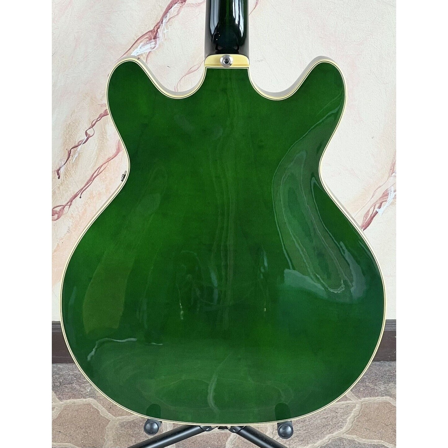 Guild Starfire SF IV ST Maple Semi Hollow Body Electric Guitar - Emerald Green