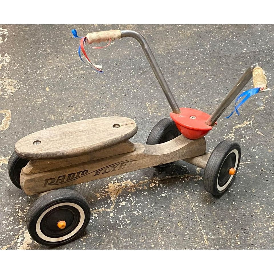 Radio flyer wooden trike on sale