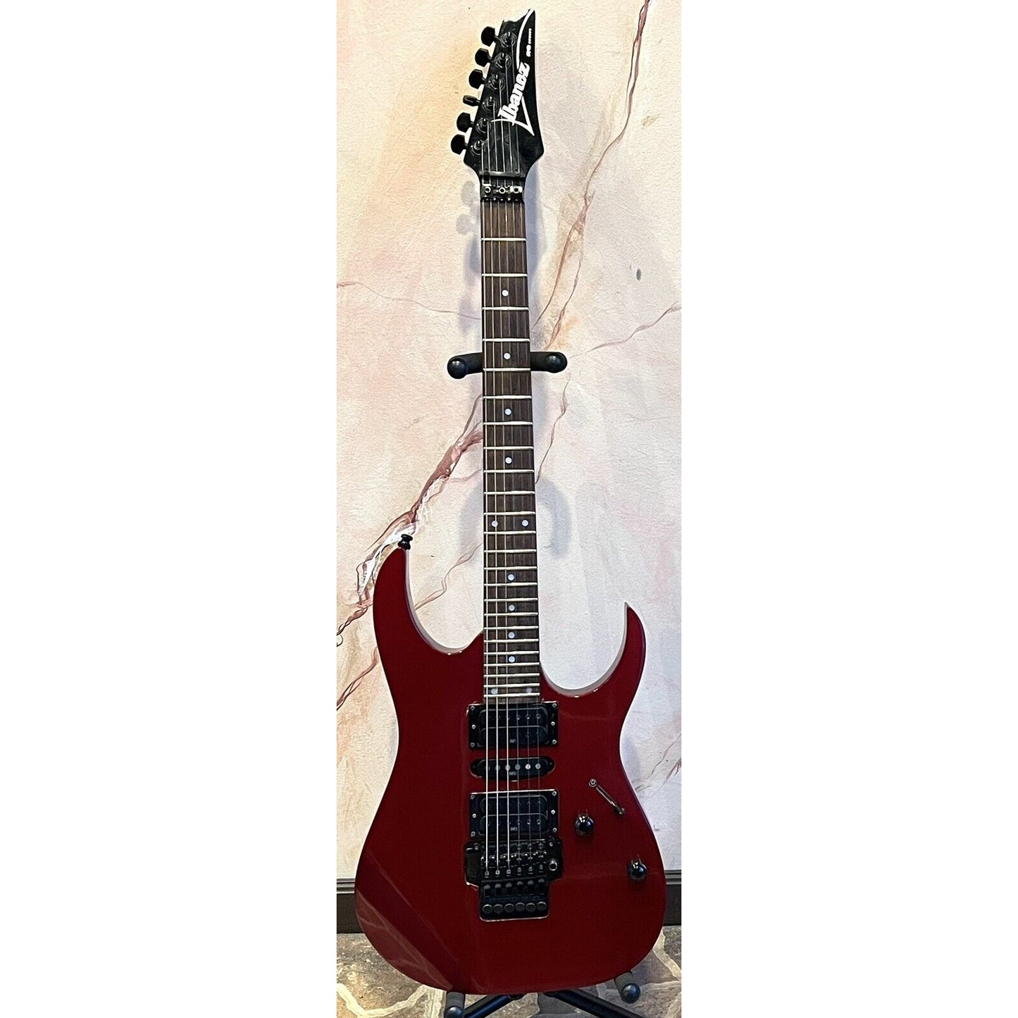 RARE 1994 Ibanez RG470 Crimson Metallic Red Electric Guitar - Made in Korea