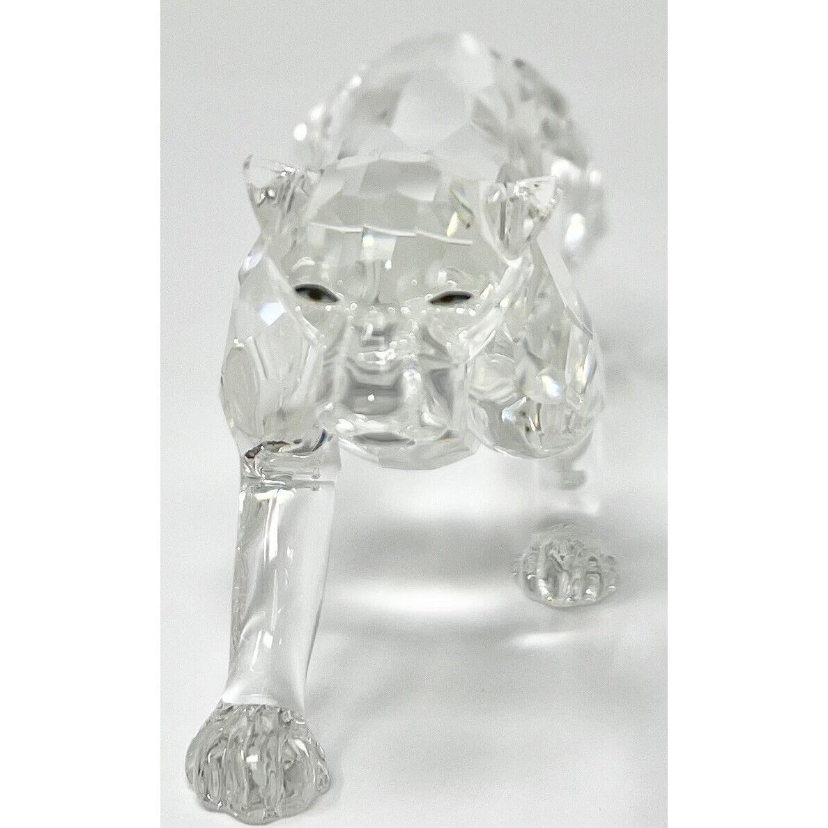 Retired Swarovski 217903 Leopard Crystal Figurine