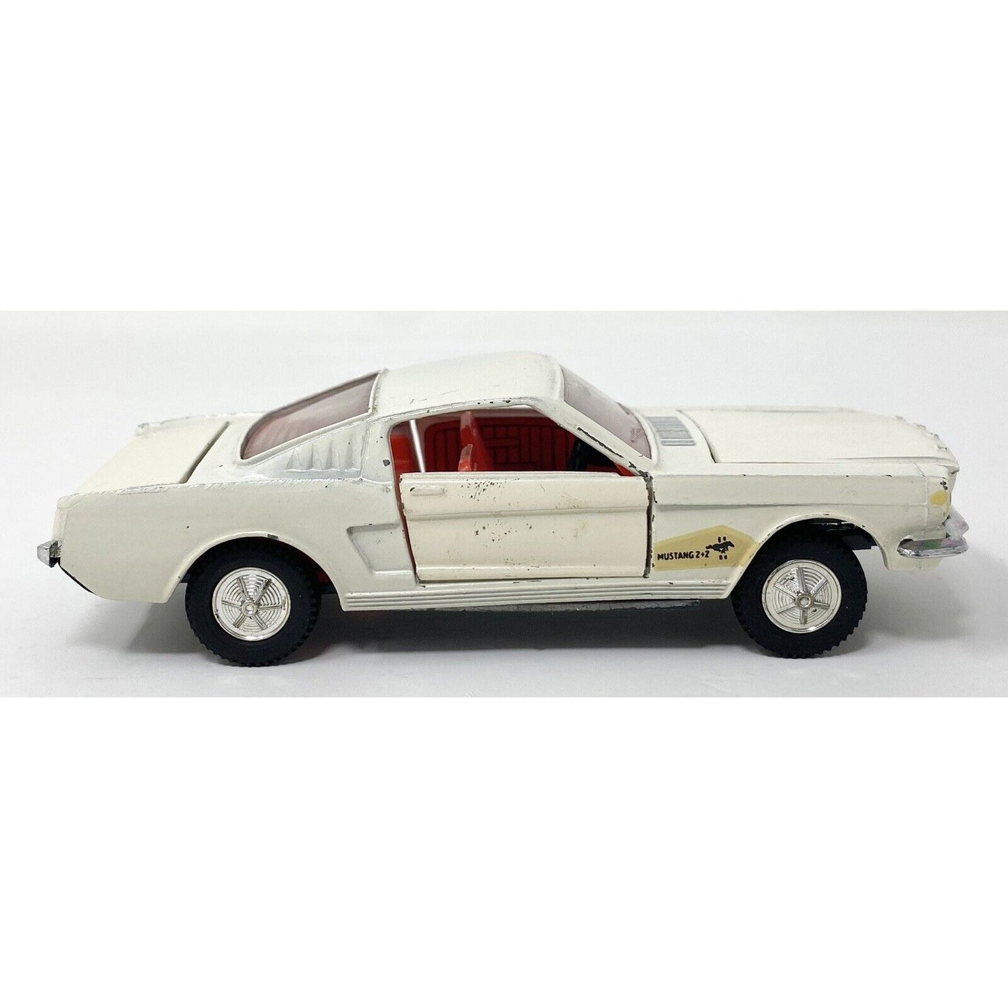 Vintage 1960's Meccano Dinky Ford Mustang 161 Fastback - England, White