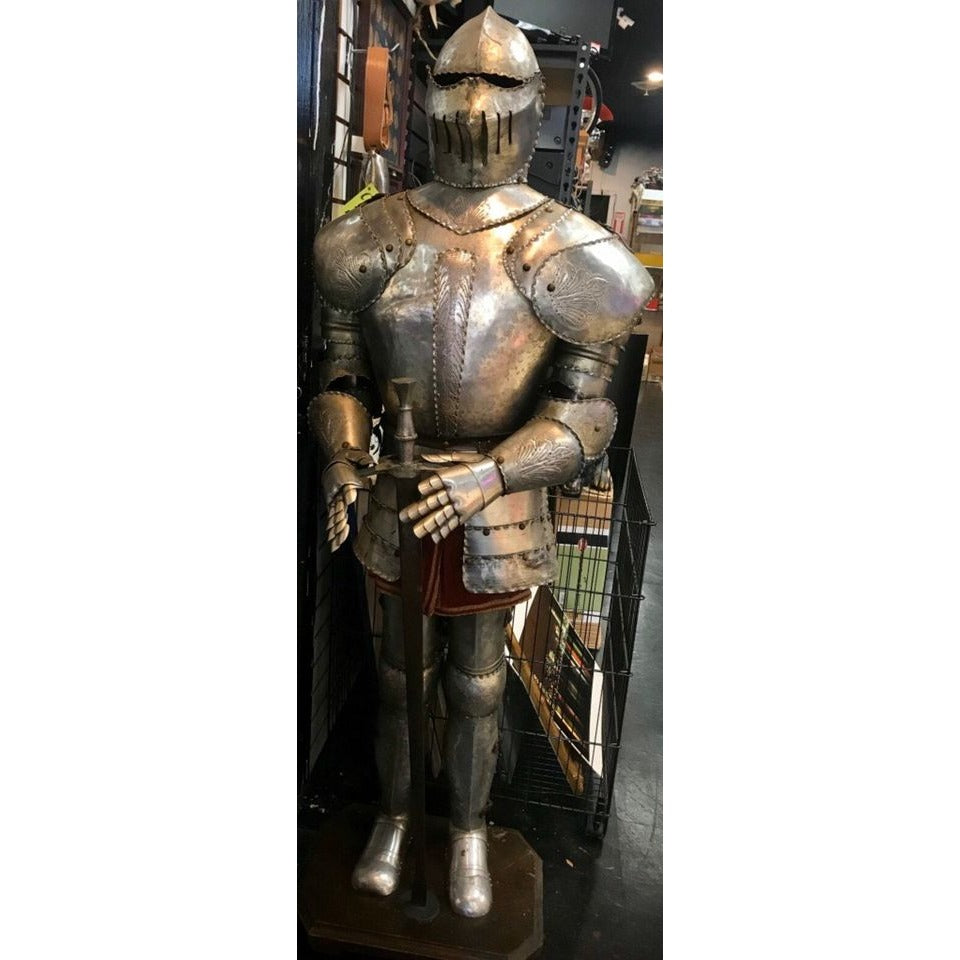 Vintage Italian-Made Petite Decorative Suit of Armor