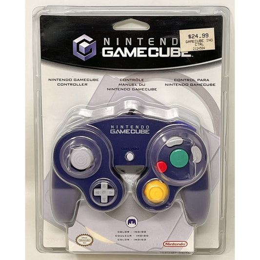 NEW/SEALED OEM Nintendo Gamecube Indigo Purple Controller