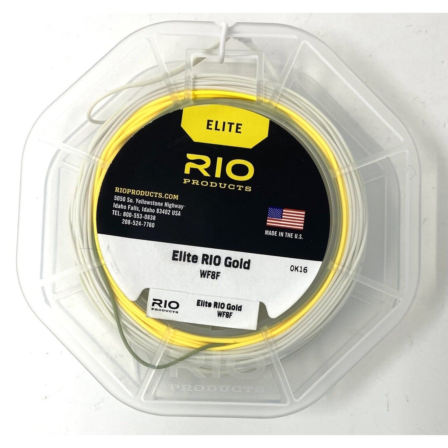 Greys Fin #910 Reel (GREFIN910) & Rio WF8F Elite Rio Gold Slick Cast Fly Line