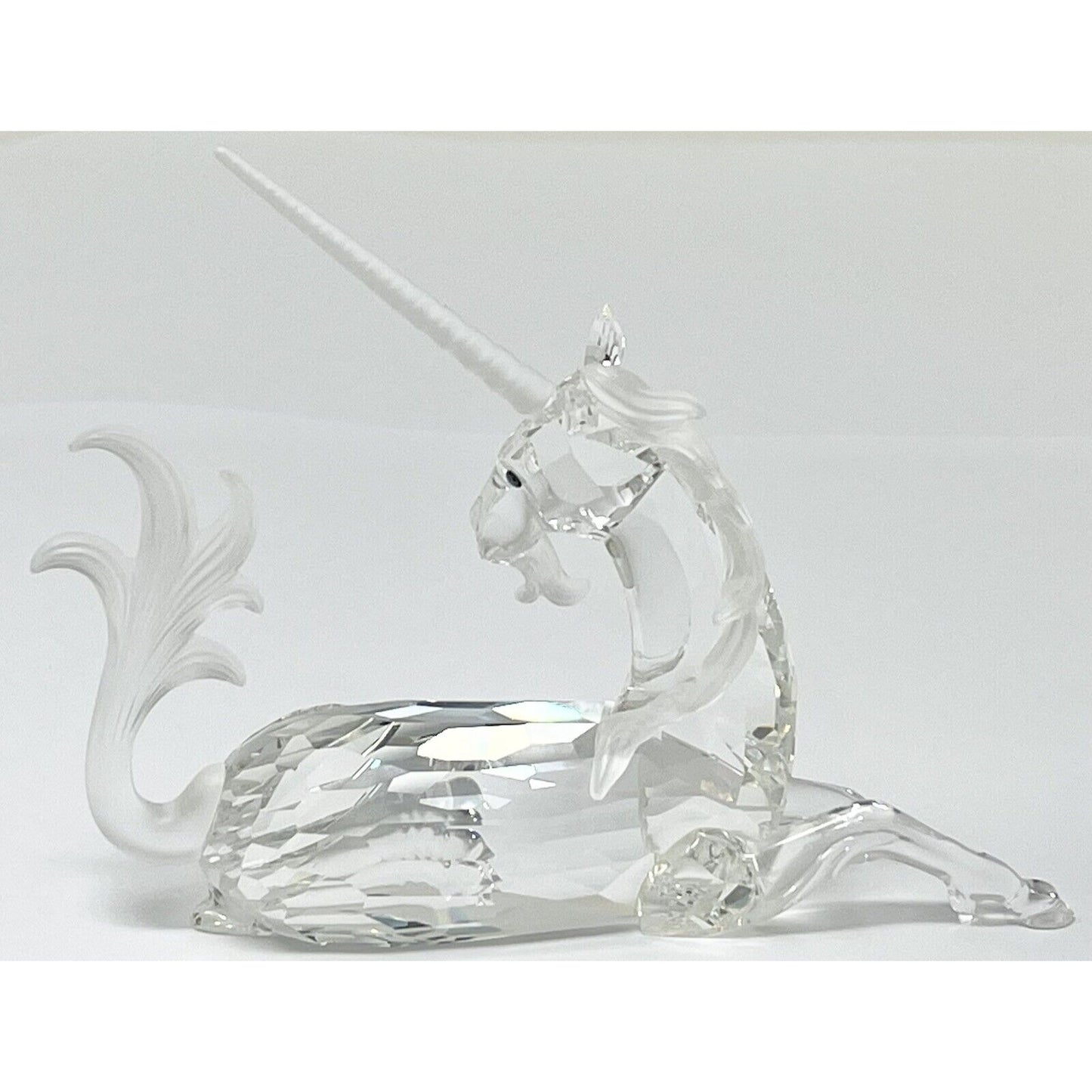 Retired 1996 Swarovski 191727 Fabulous Creature Unicorn Annual Crystal Figurine
