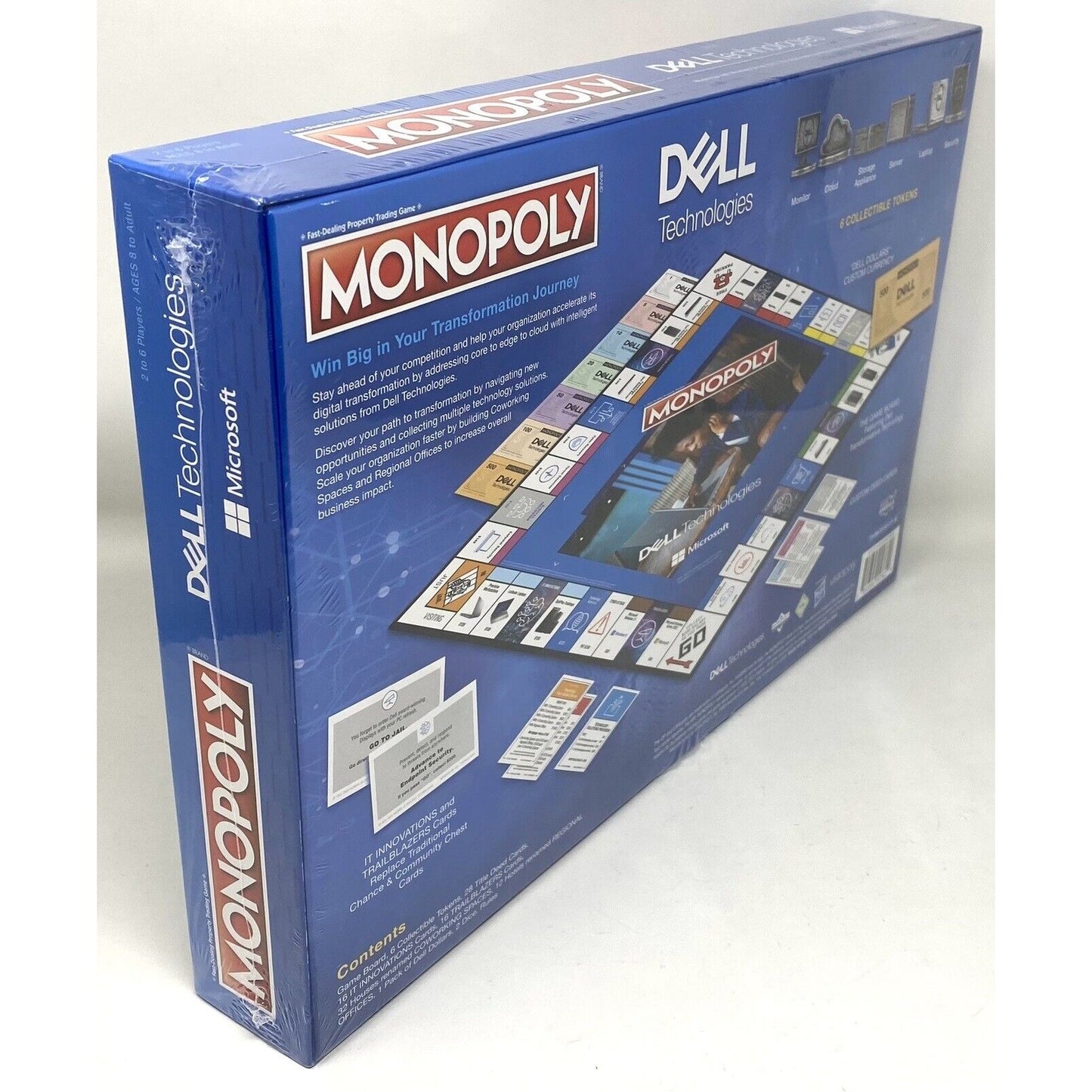 NEW SEALED Monopoly Dell Technologies Microsoft Board Game